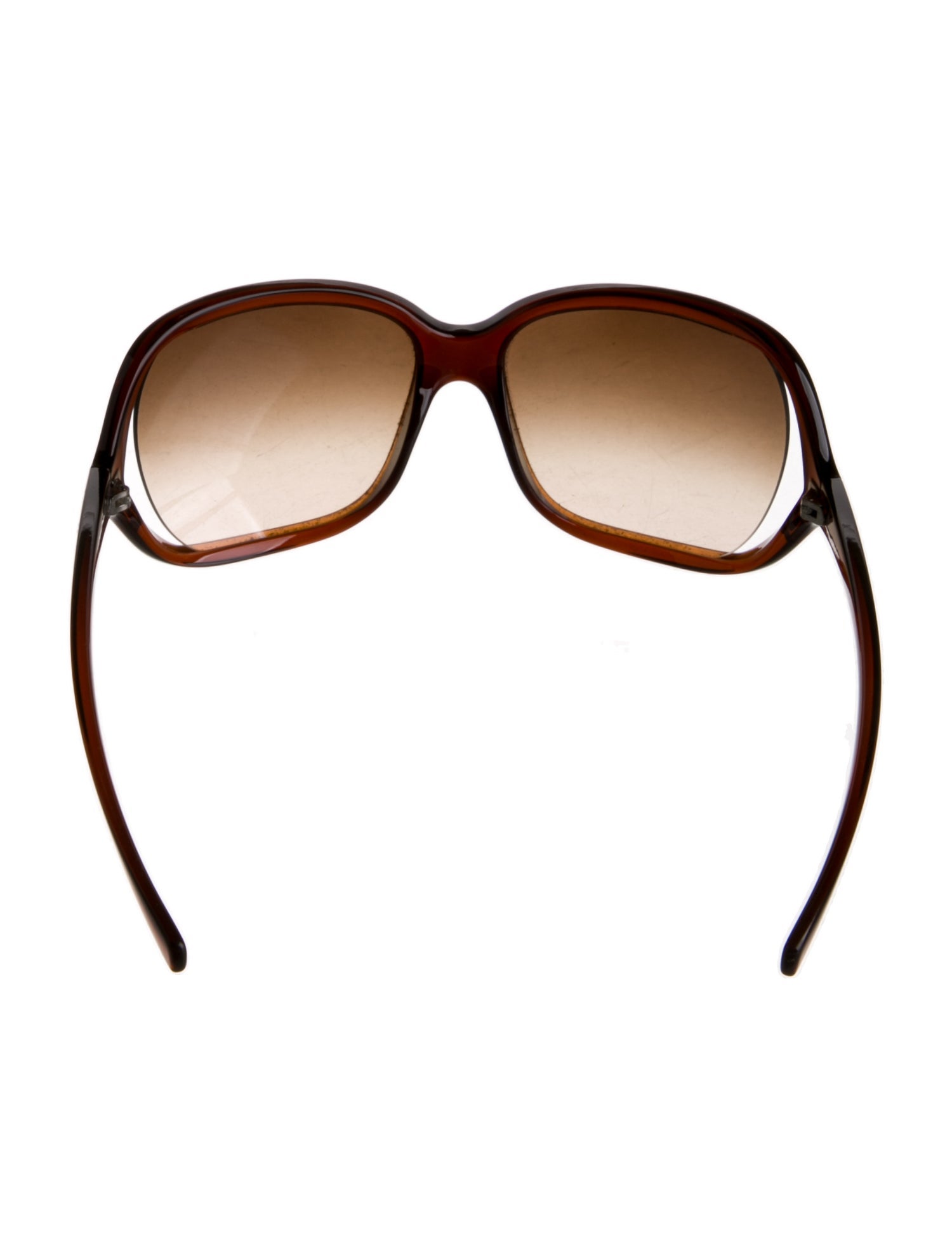 Versace Oversize Gradient Sunglasses