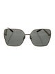 Versace Oversize Tinted Sunglasses