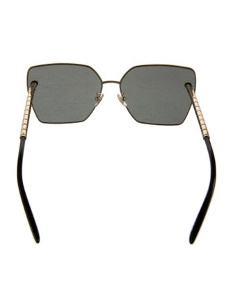 Versace Oversize Tinted Sunglasses