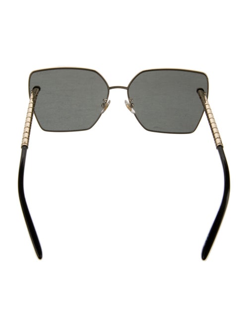 Versace Oversize Tinted Sunglasses