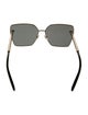 Versace Oversize Tinted Sunglasses