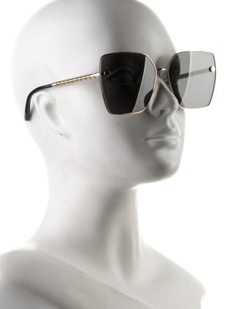 Versace Oversize Tinted Sunglasses