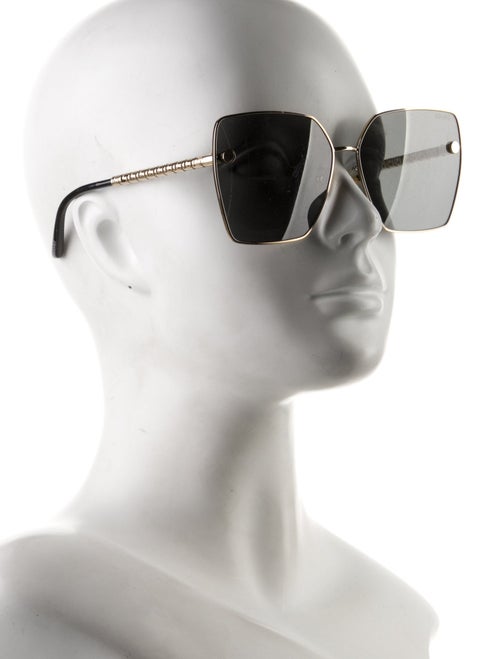 Versace Oversize Tinted Sunglasses
