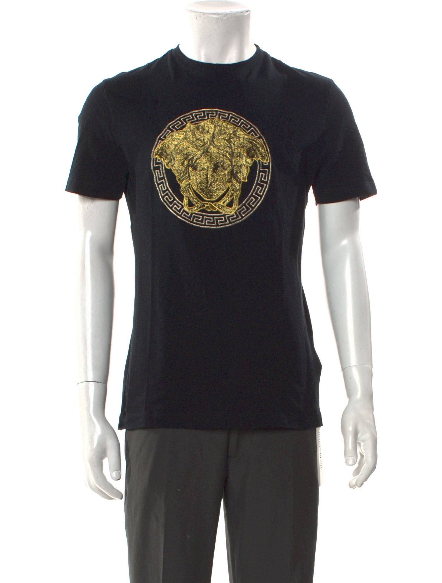 Versace Medusa Insignia Crew Neck T-Shirt