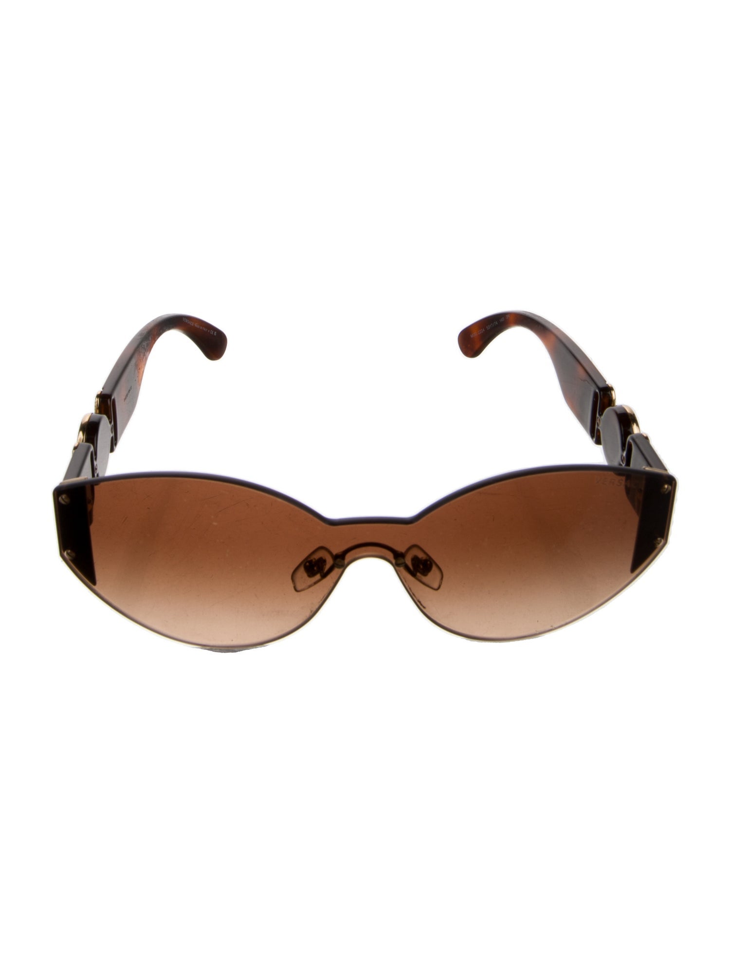 Versace Medusa Insignia Shield Sunglasses