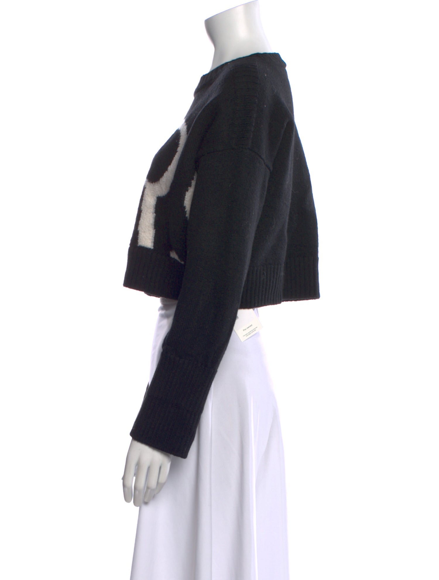 Versace Wool Graphic Print Sweater