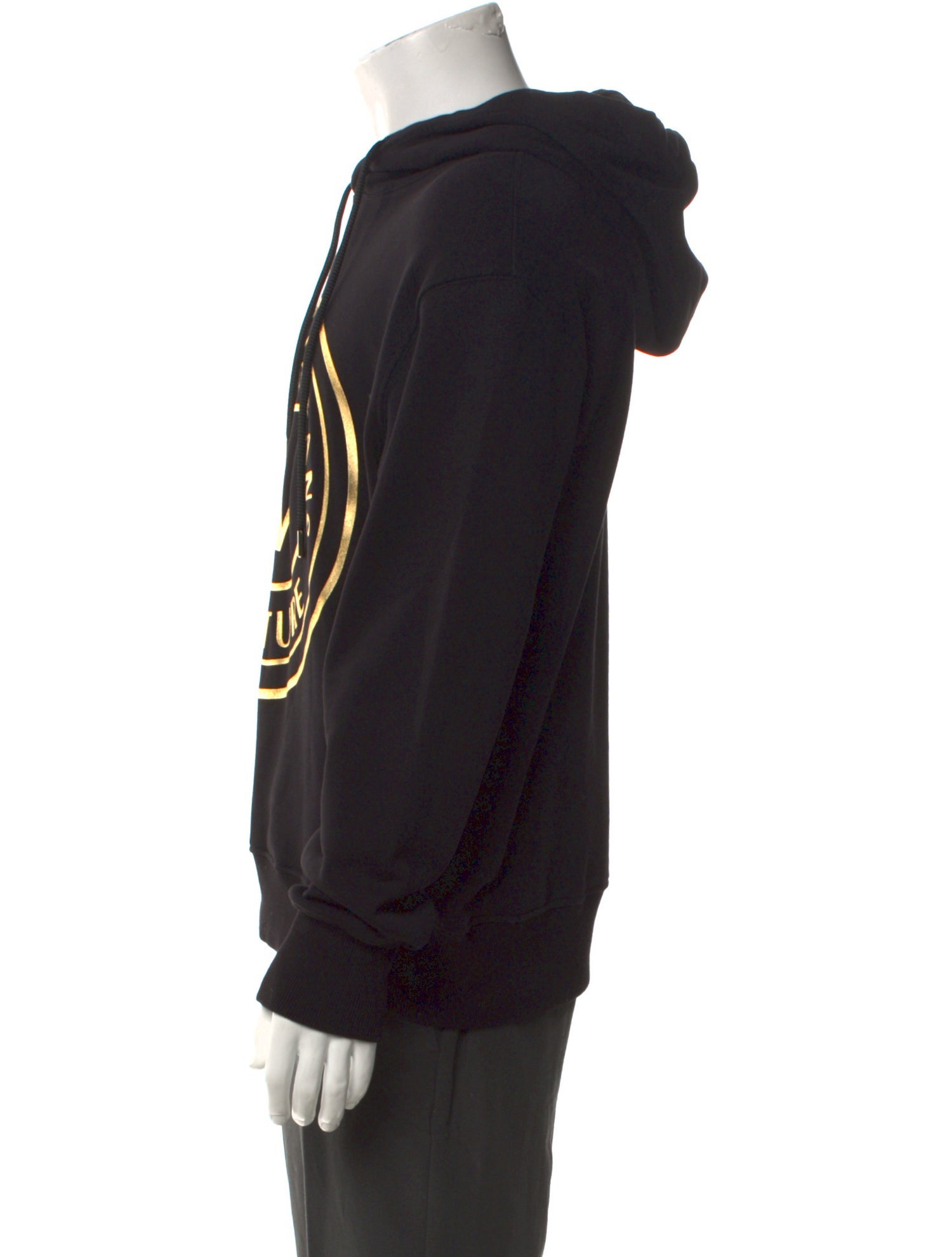 Versace Graphic Print Crew Neck Hoodie