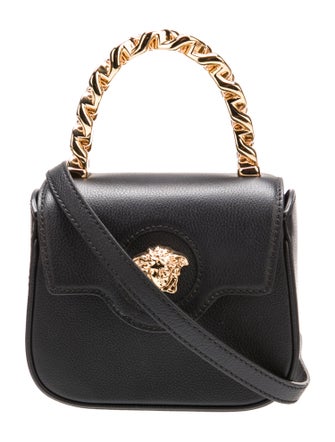 Versace Leather Crossbody Bag