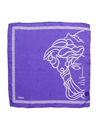 Versace Silk Printed Scarf