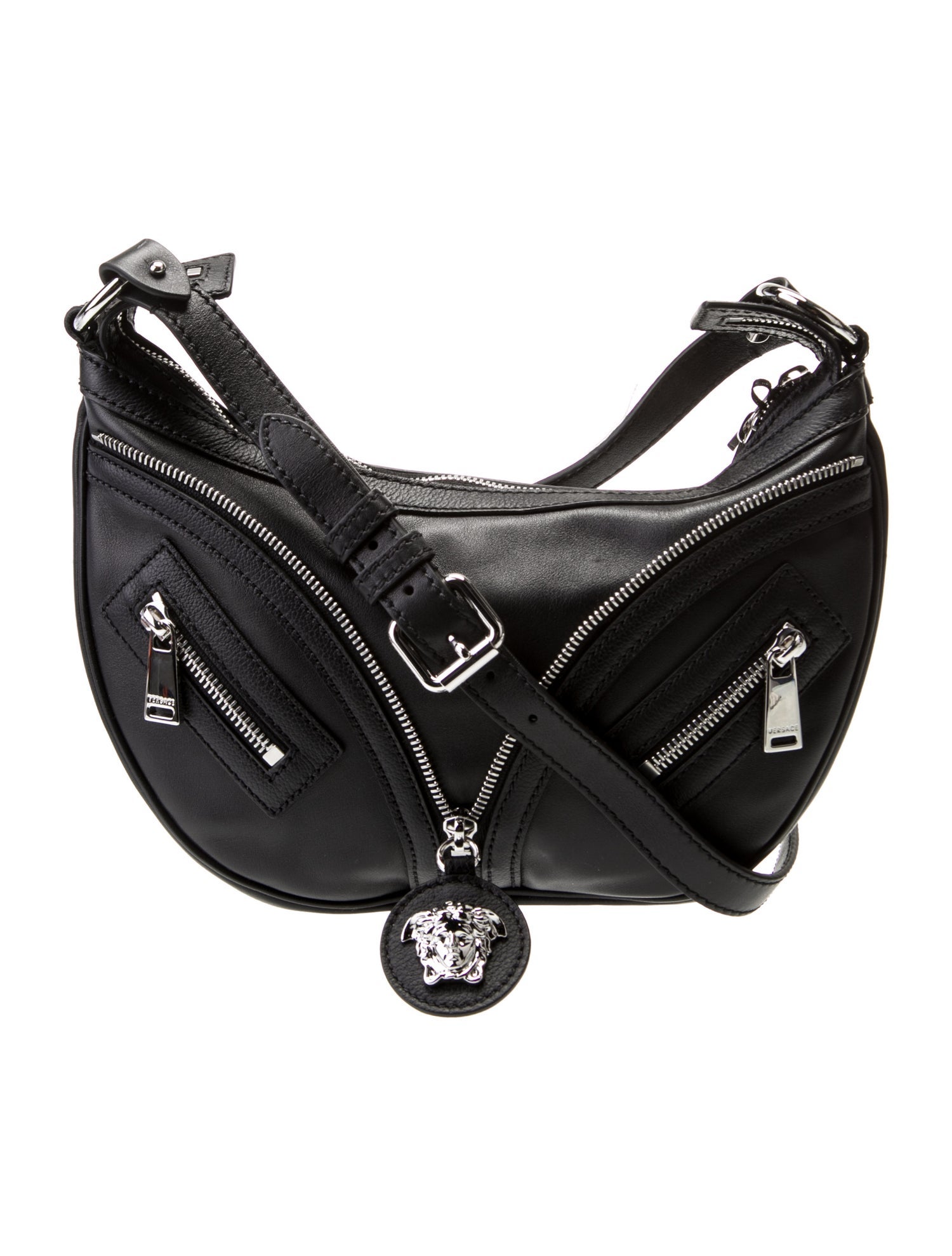 Versace Leather Crossbody Bag w/ Tags