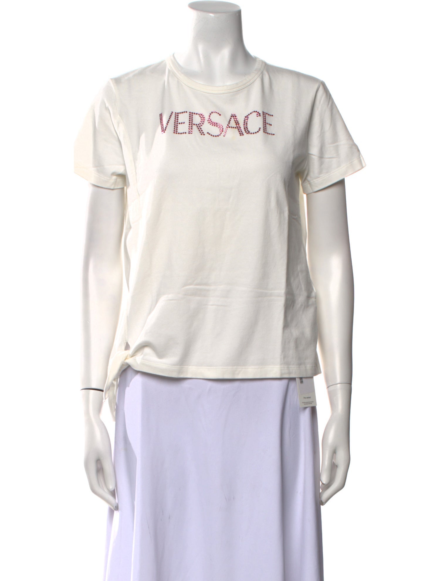 Versace Graphic Print Crew Neck T-Shirt