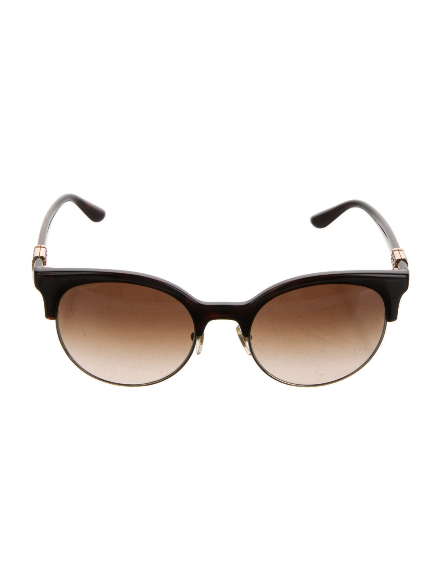 Versace Greca Pattern Wayfarer Sunglasses
