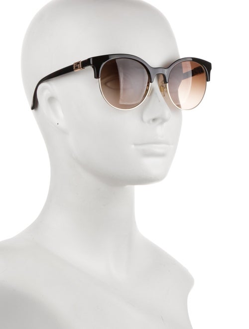 Versace Greca Pattern Wayfarer Sunglasses
