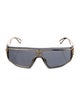 Versace Medusa Insignia Shield Sunglasses