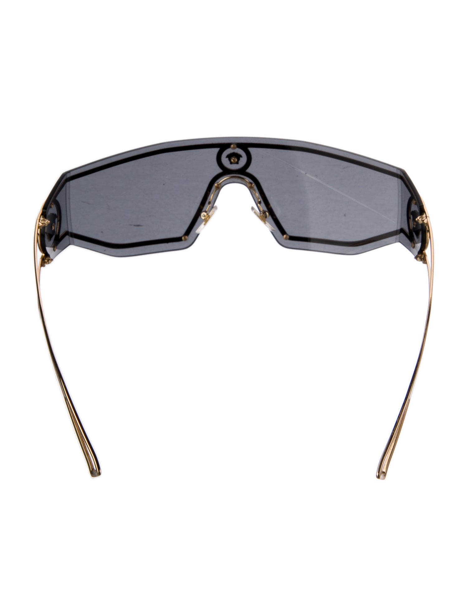 Versace Medusa Insignia Shield Sunglasses