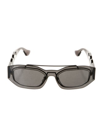 Versace Medusa Insignia Square Sunglasses