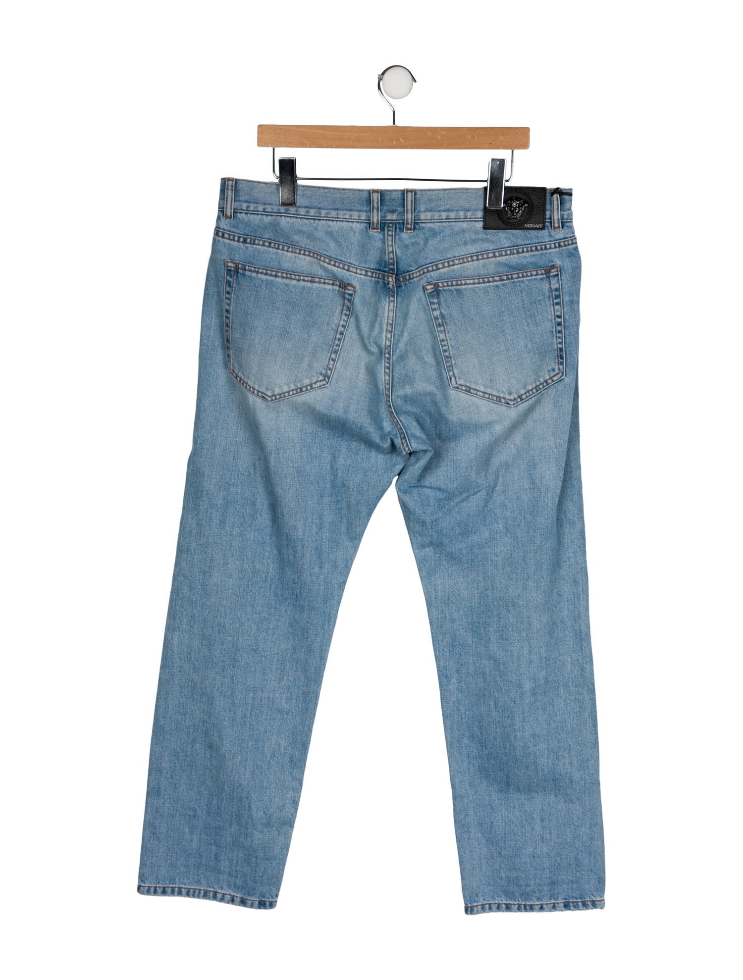 Versace Straight-Leg Jeans w/ Tags
