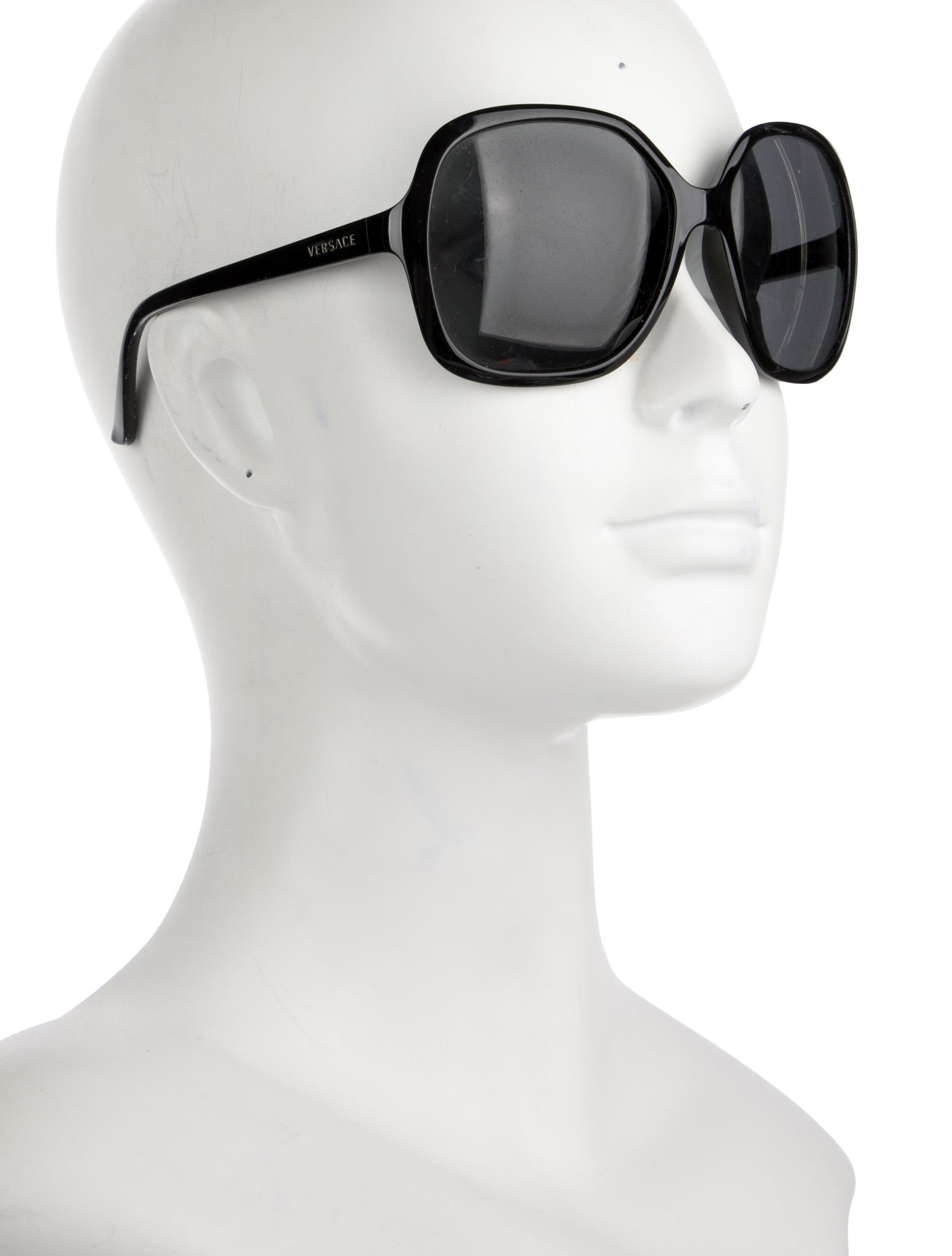Versace Oversize Tinted Sunglasses