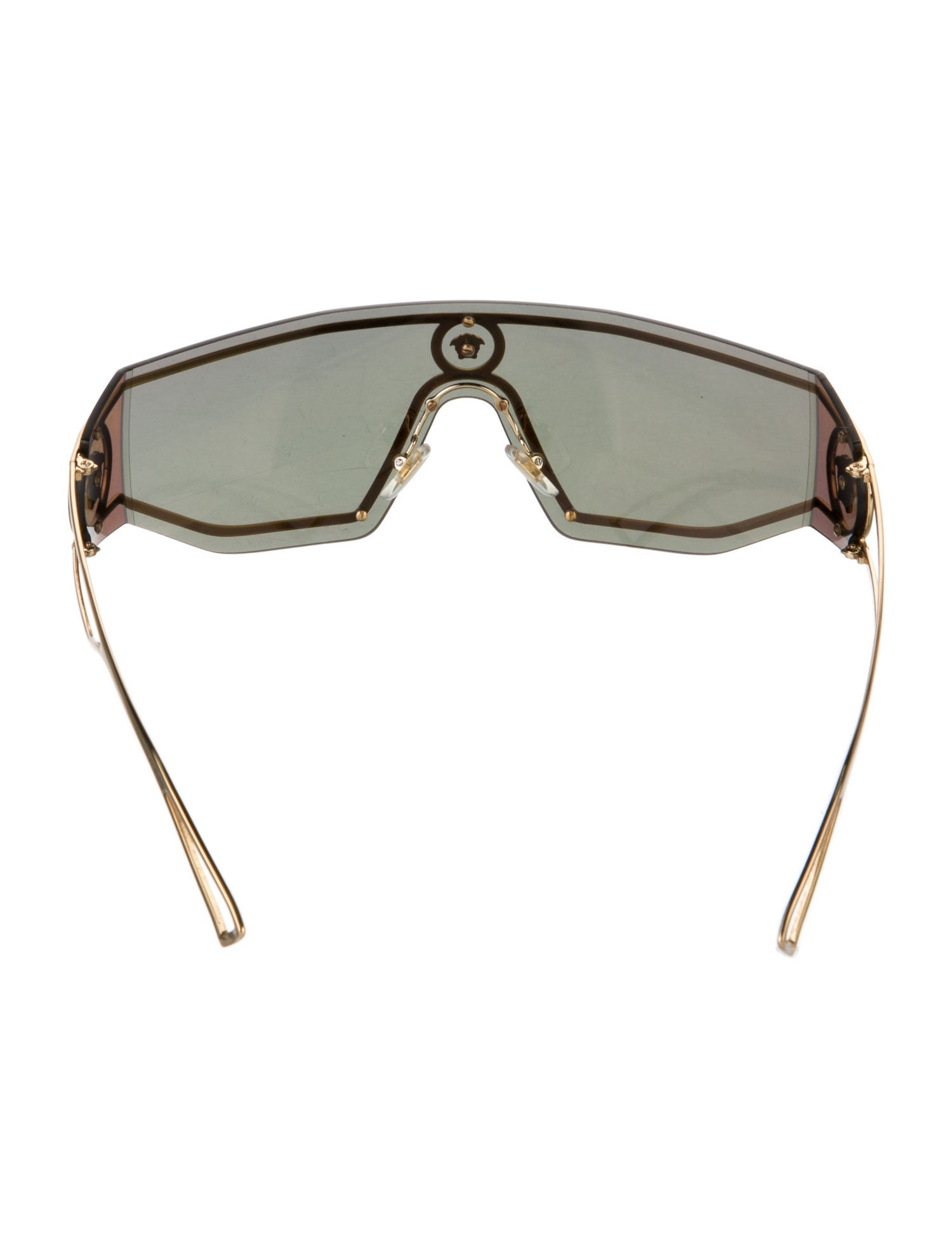 Versace Medusa Insignia Shield Sunglasses