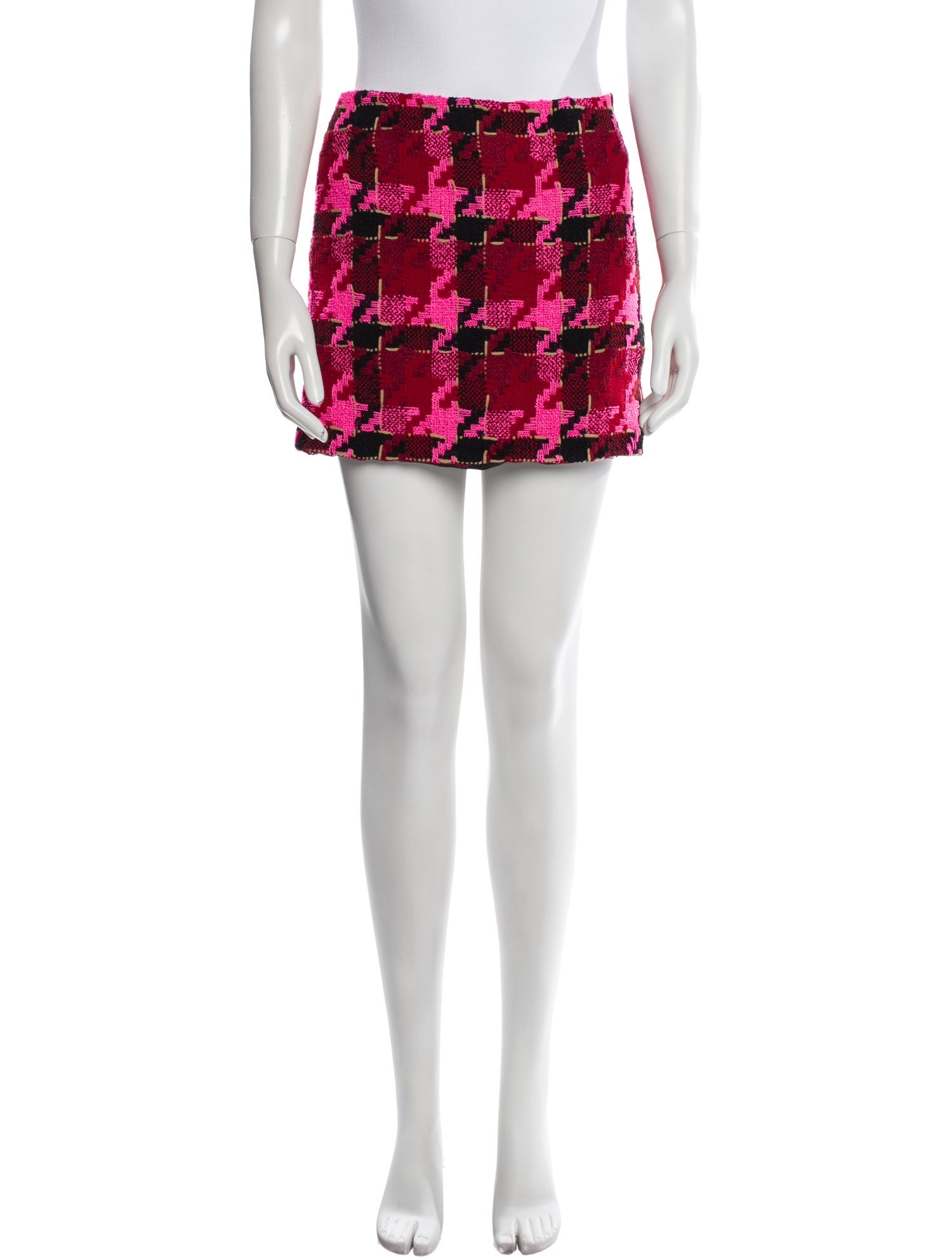 Versace Virgin Wool Mini Skirt