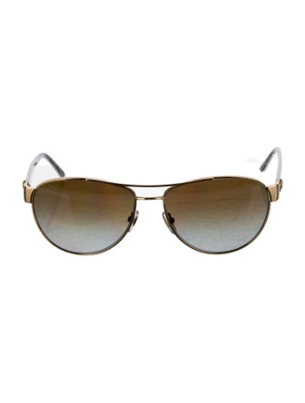 Versace Aviator Gradient Sunglasses