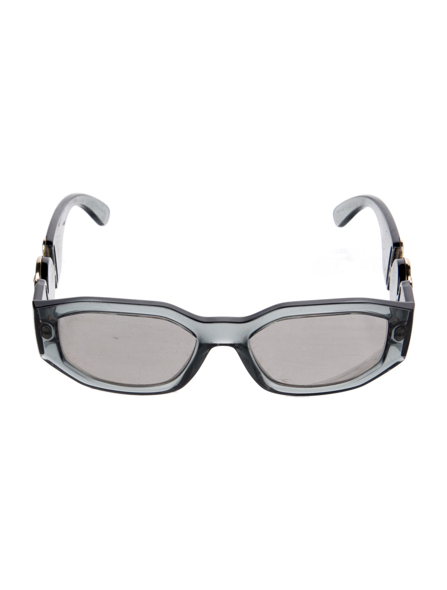Versace Mirrored Wayfarer Sunglasses