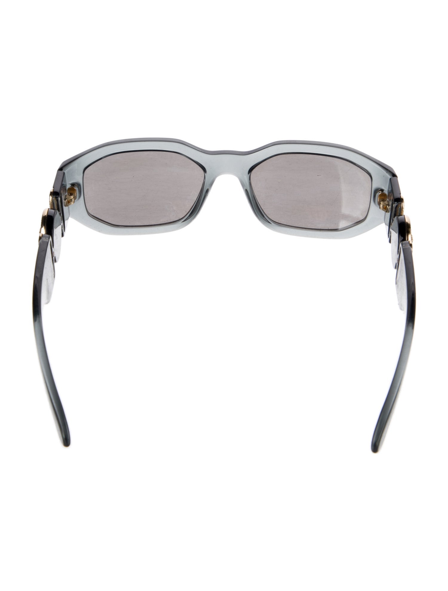 Versace Mirrored Wayfarer Sunglasses