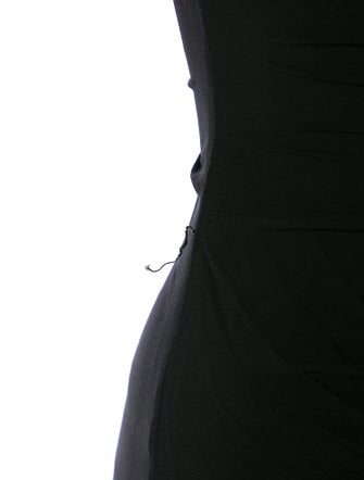 Versace Bateau Neckline Mini Dress