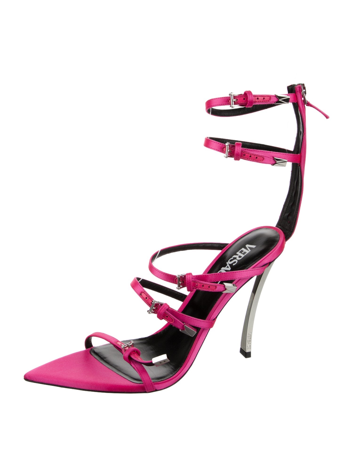 Versace Satin Sandals