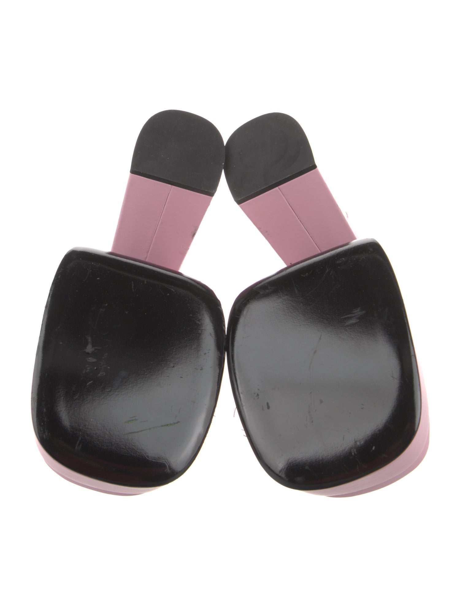 Versace Medusa Insignia Leather Slides