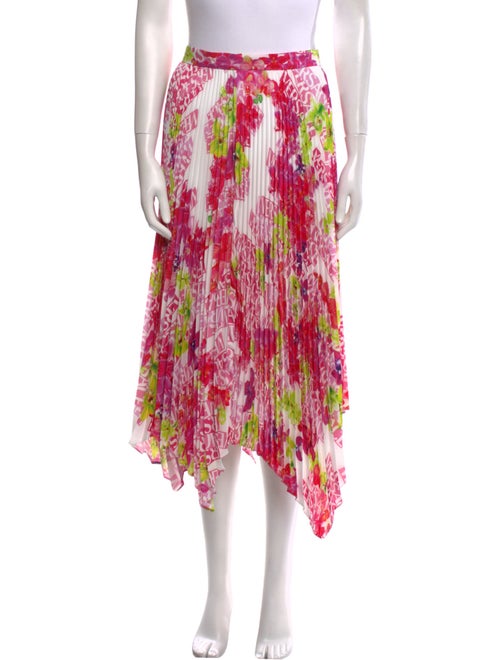 Versace Printed Midi Length Skirt