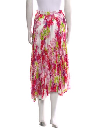 Versace Printed Midi Length Skirt