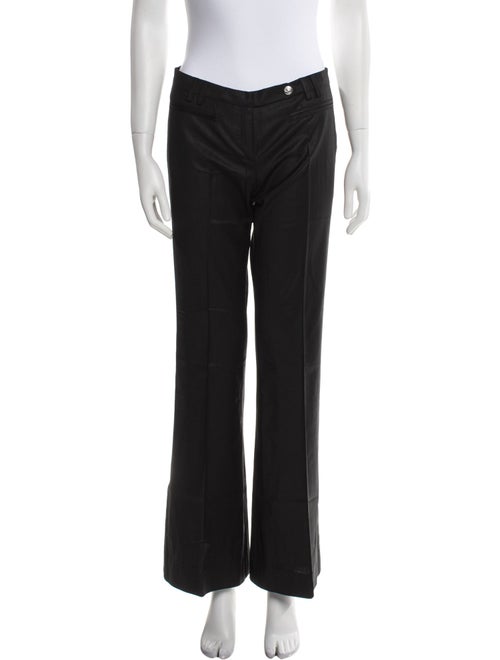Versace Wool Wide Leg Pants