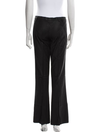 Versace Wool Wide Leg Pants