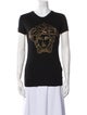 Versace Graphic Print Crew Neck T-Shirt