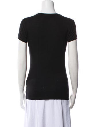 Versace Graphic Print Crew Neck T-Shirt