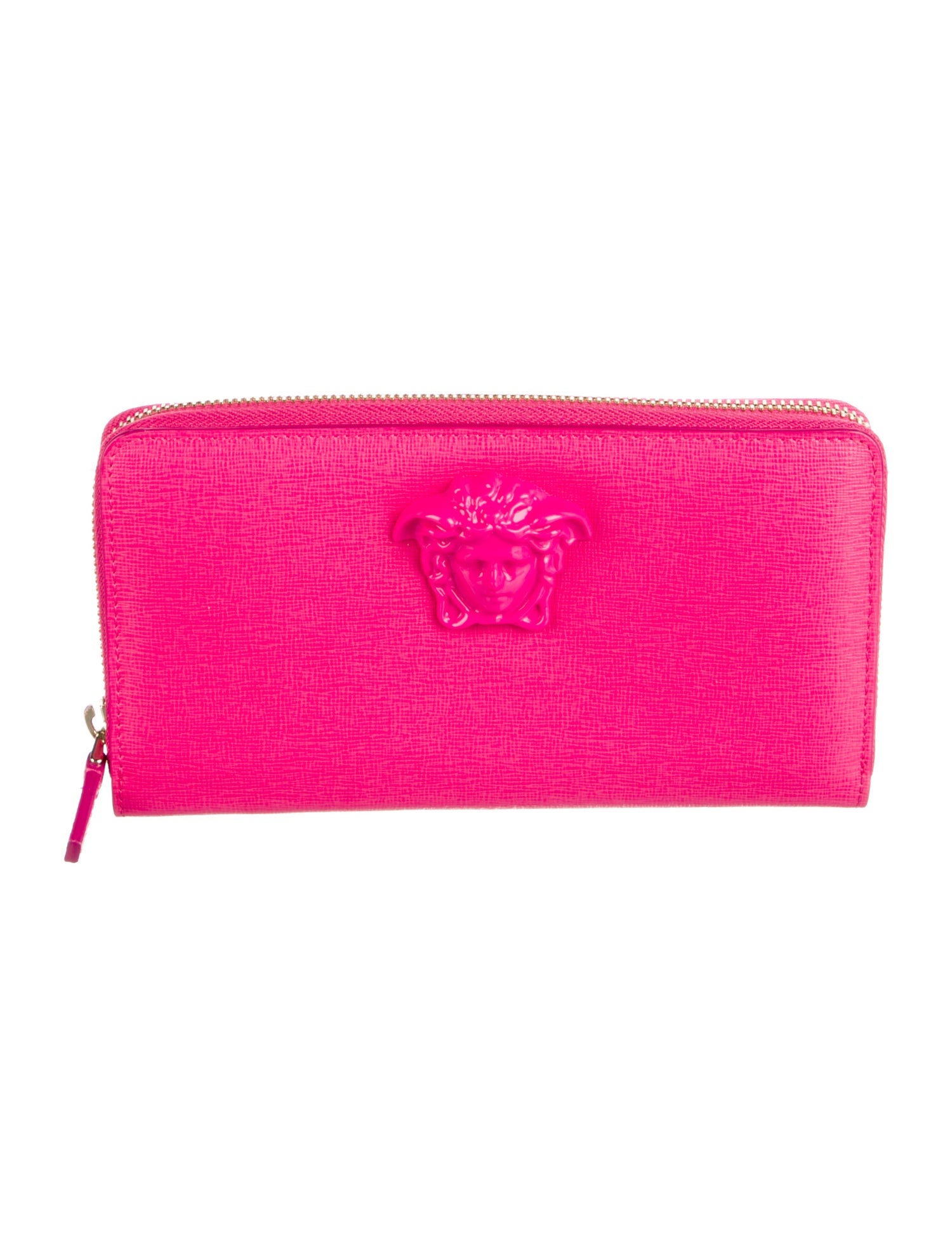 Versace Medusa Insignia Leather Continental Wallet