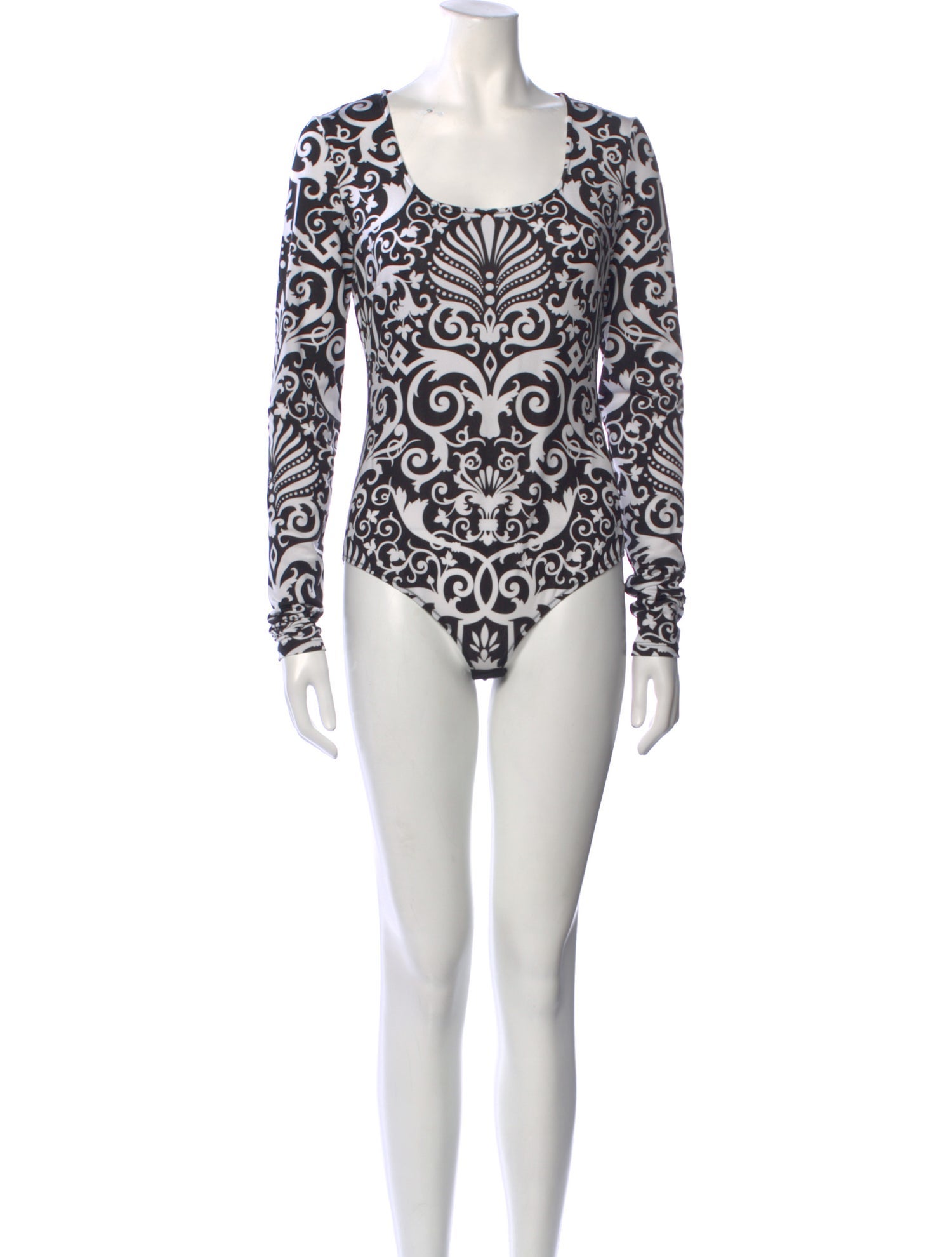 Versace Nylon Printed Bodysuit