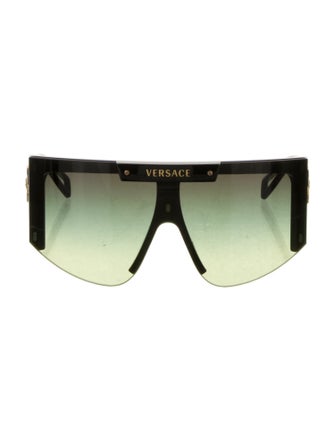 Versace Medusa Insignia Shield Sunglasses
