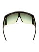 Versace Medusa Insignia Shield Sunglasses