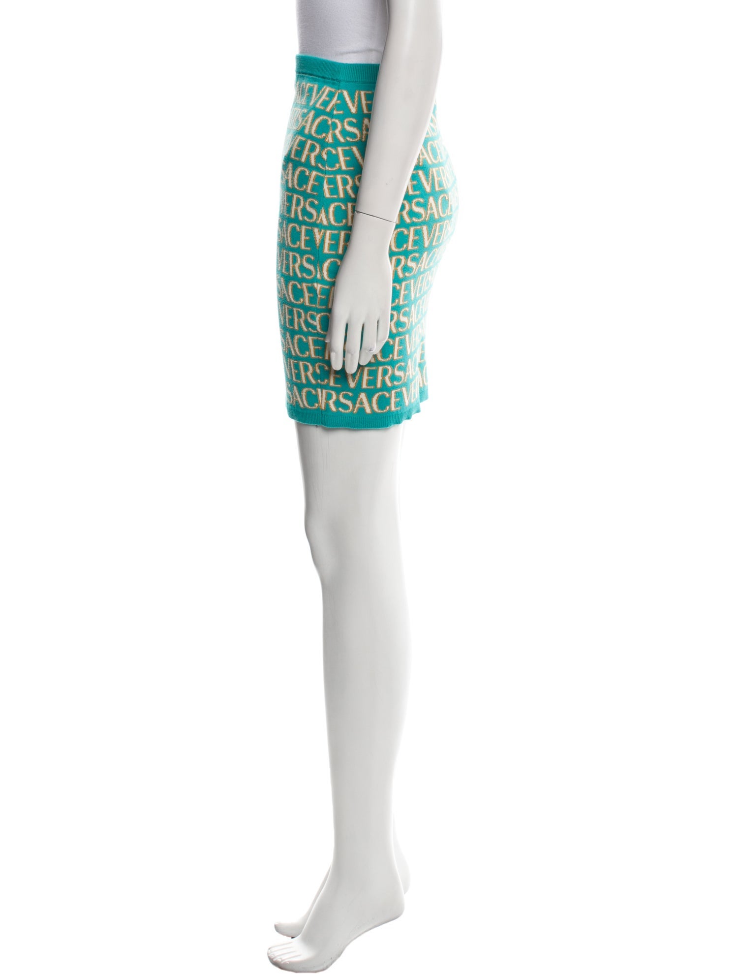 Versace Printed Mini Skirt