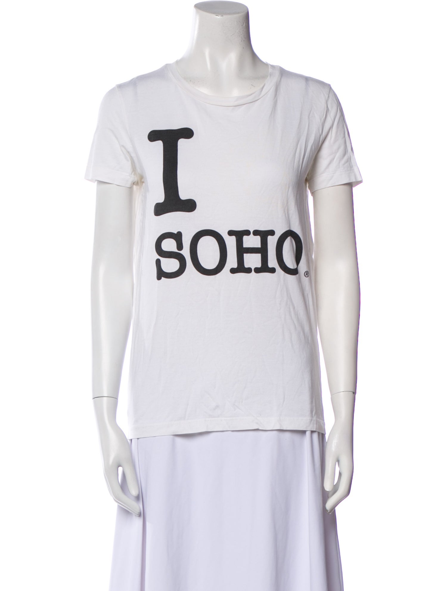 Versace Graphic Print Crew Neck T-Shirt