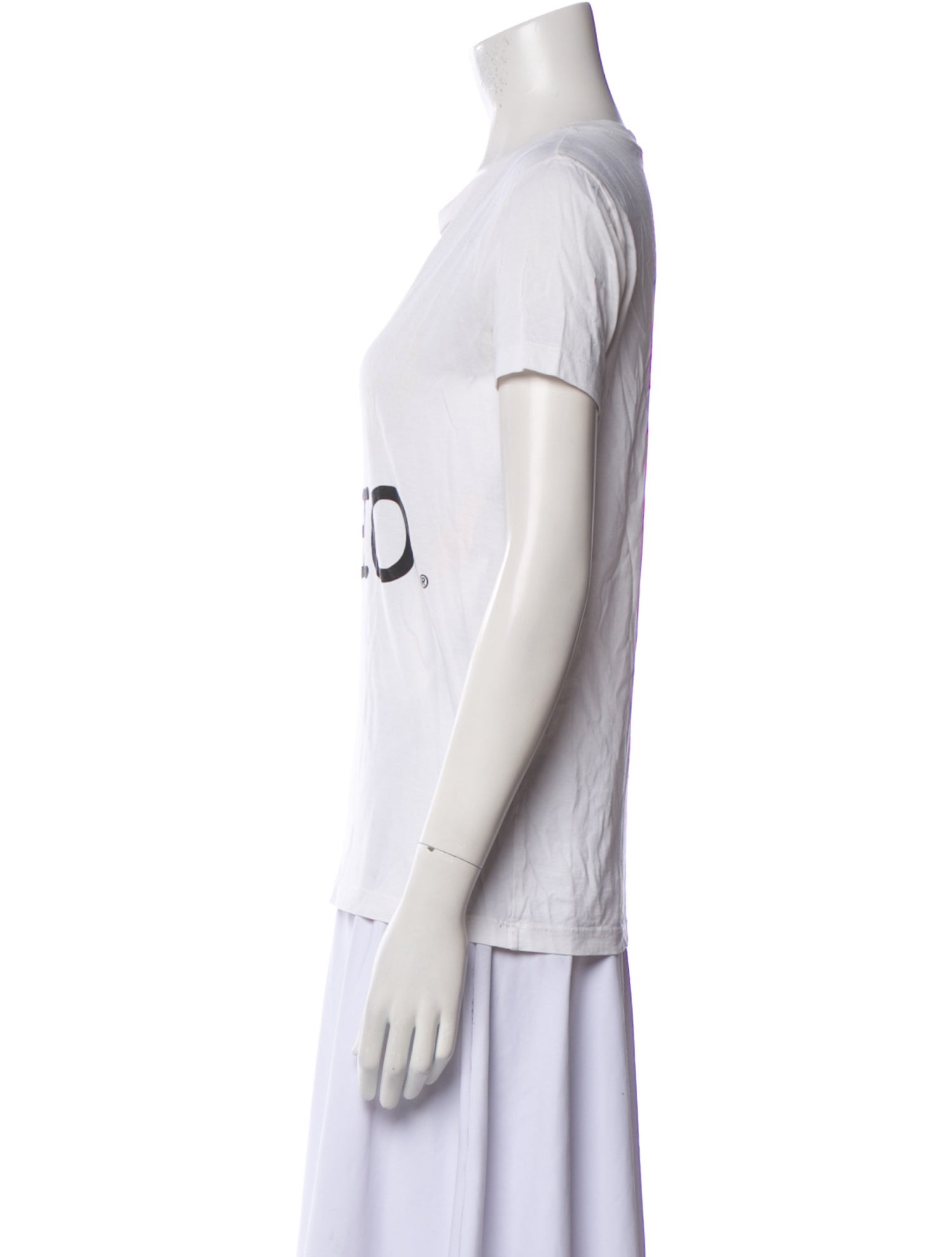 Versace Graphic Print Crew Neck T-Shirt