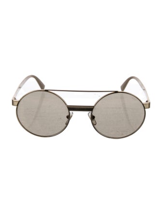 Versace Round Tinted Sunglasses