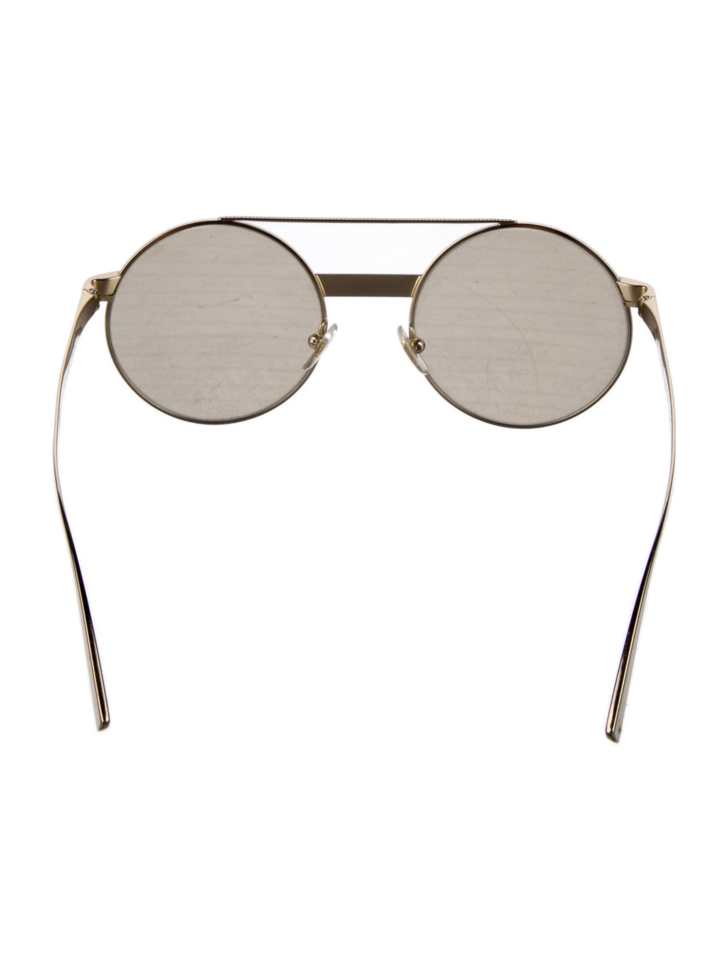 Versace Round Tinted Sunglasses