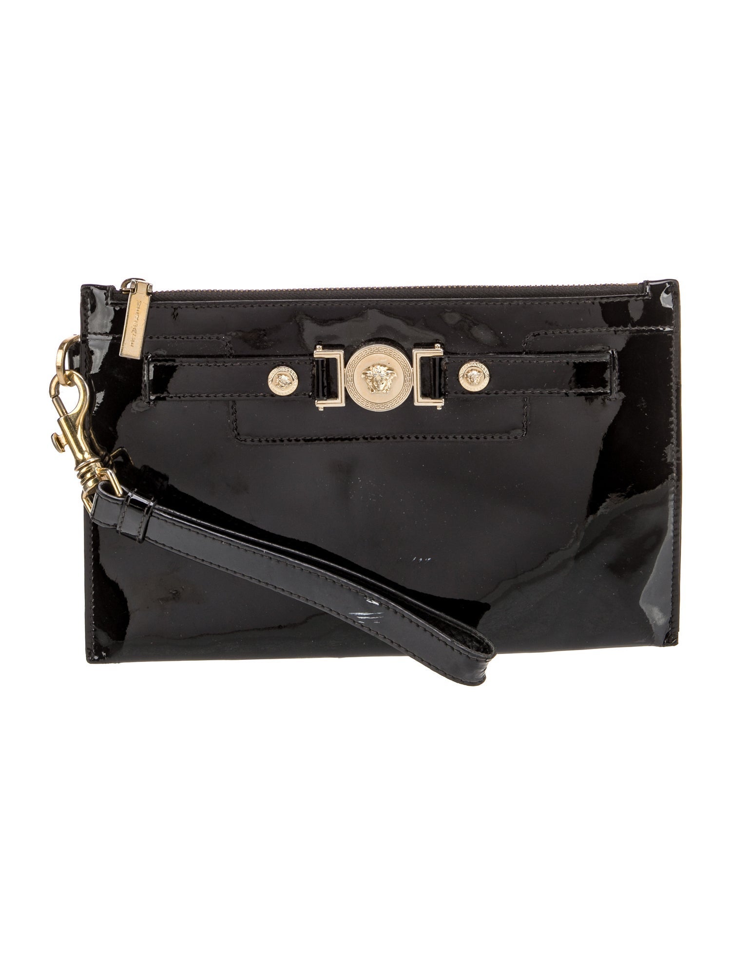 Versace Patent Leather Clutch