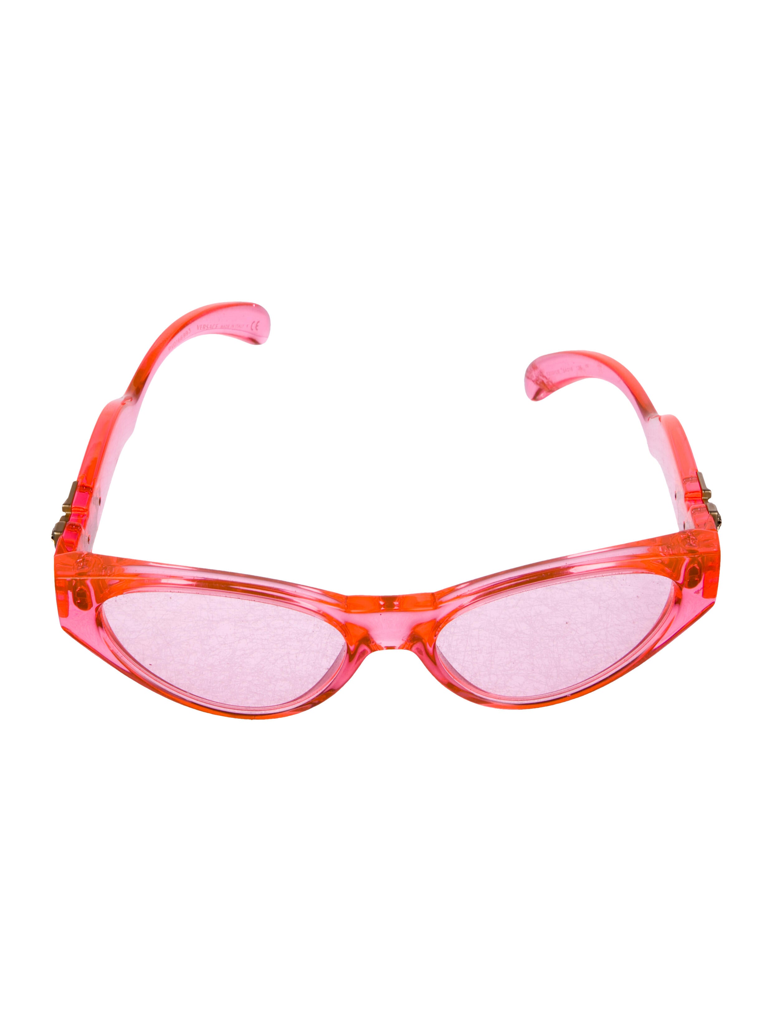 Versace Cat-Eye Mirrored Sunglasses