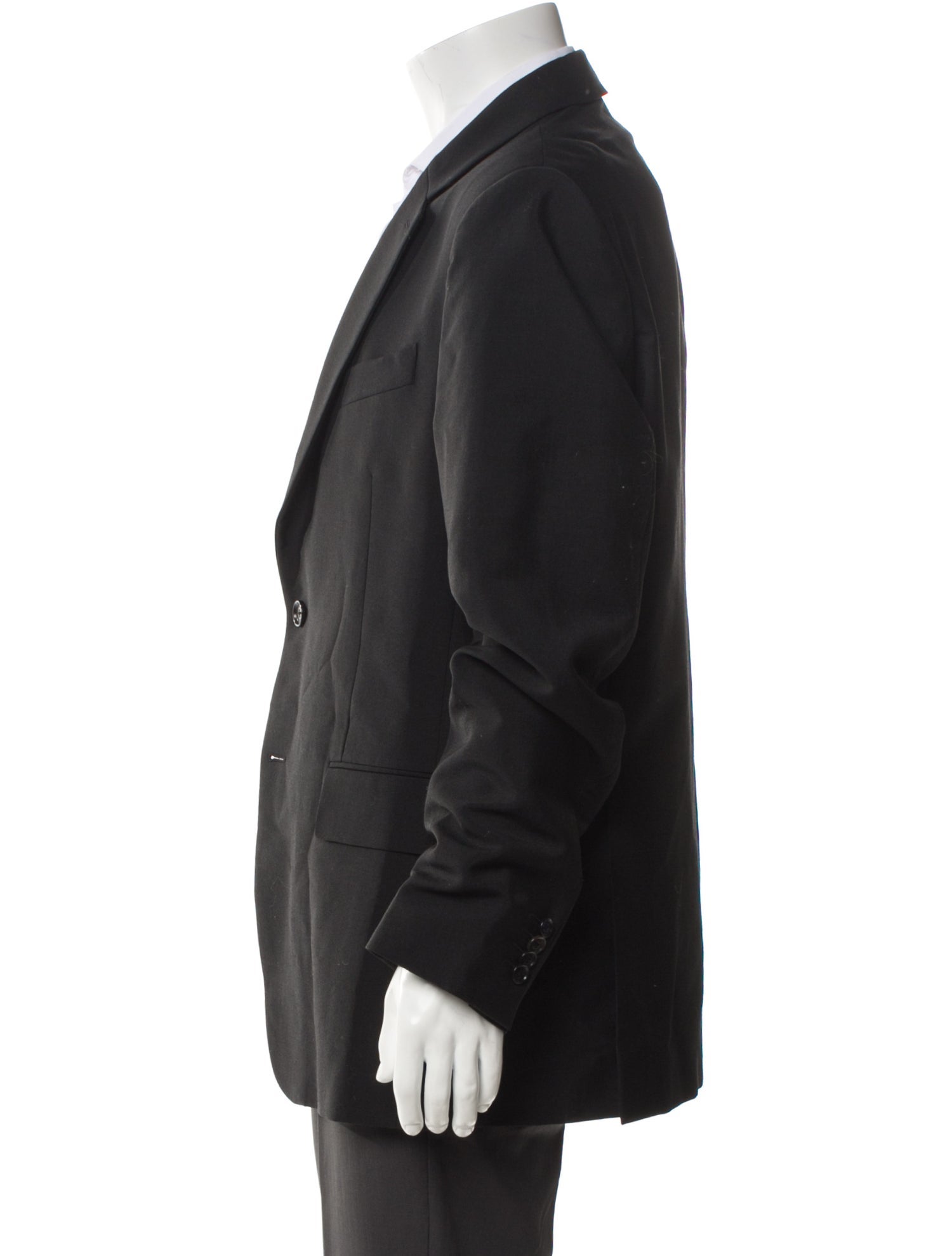 Versace Mohair Peacoat