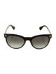 Versace Wayfarer Gradient Sunglasses