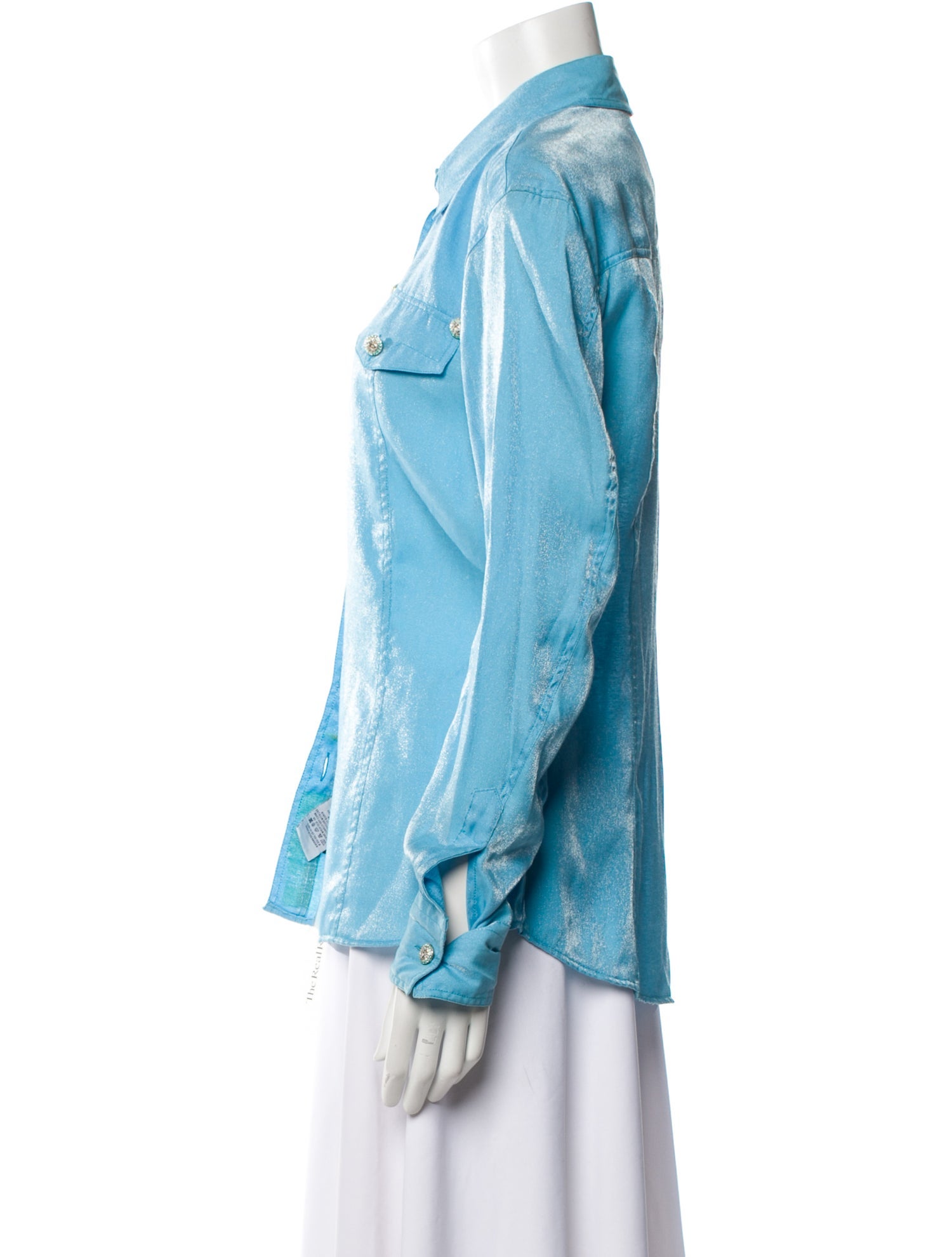 Versace Jeans Couture Vintage 1990's Button-Up Top